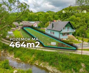 IBA U NÁS! pozemok na výstavbu chaty, mobilného domu Zubák