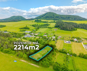 IBA U NÁS! Na predaj rekreačný pozemok v obci Udiča, 2.214m2