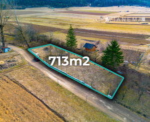 IBA U NÁS! na predaj pozemok v obci Ďurčina, okres Žilina