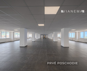 IBA U NÁS! Na prenájom poschodie v budove v Považskej Bystrici