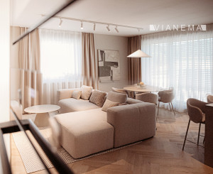 IBA U NÁS! 4-izbový byt s terasou a parkovaním BA-Nové Mesto