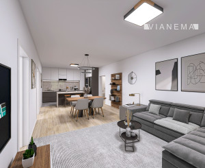 IBA U NÁS! Byt ako dom, 4 izby terasa a pozemok 450m2