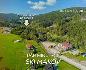 IBA U NÁS! Výnimočný rodinný dom, pozemok 973 m2, Makov