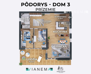 IBA U NÁS! 2 podľažný 4i rodinný dom s dvojgarážou,830m2 PB