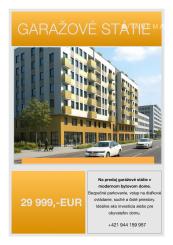 IBA U NÁS! Na predaj garáž v novostavbe Panónka