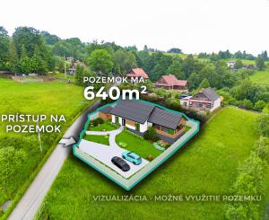 IBA U NÁS! Stavebný pozemok v obci Čierne, Čadca - 640 m²