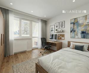 NA PREDAJ! 4 izbový byt 83,65m2, loggia, Trieda SNP, Košice