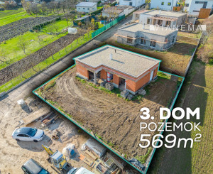 IBA U NÁS!Na predaj 4i rodin.dom, hrubá stavba, Dvorec,569m2