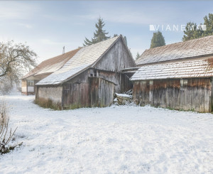 IBA U NÁS: Na predaj staršia drevenica – rodinný dom Mošovce