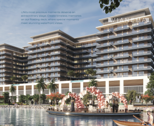 IBA U NÁS! Apartmán (90m2) s projekte RIVERSIDE, DUBAJ, SAE