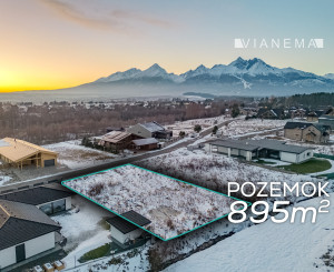 IBA U NÁS! Jedinečný stavebný pozemok vo Veľkej Lomnici