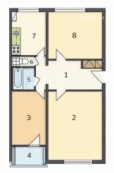 IBA U NÁS! PRIPRAVUJEME 3 izbový byt s loggiou, 75m2, Košice