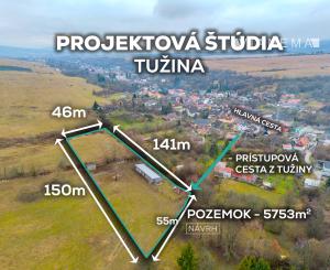 IBA U NÁS!Na predaj stavebné pozemky od 462m2, Tužina okr.PD