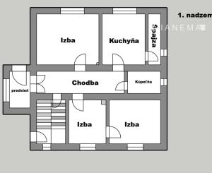 IBA U NÁS! 7 izbový dom s veľkým pozemkom v pôvodnej časti Miloslavova