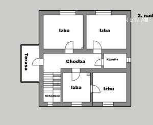 IBA U NÁS! 7 izbový dom s veľkým pozemkom 1685 m2 v pôvodnej časti Miloslavova - Investičná príležitosť