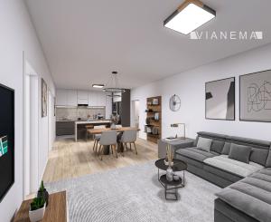 IBA U NÁS! Byt s benefitmi domu, 4i, terasa a pozemok 450m2