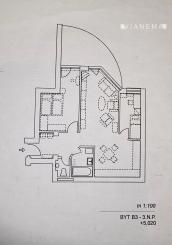 NA PREDAJ!  2,5i byt, Bratislava, Karlova Ves, Majerníková ulica, 78,9m2 (65,4m2 byt+ 13,5m2 terasa), s garážou.