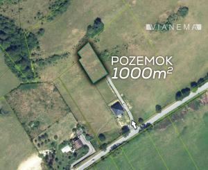 IBA U NÁS!  Veľký stavebný pozemok, 1.000m2, Prečín, PB