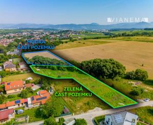 Na predaj stavebný pozemok na vilu aj podnikanie – 9837m²