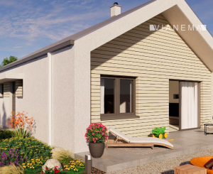 Na predaj 4i rodinný dom 81m2 v projekte Medné House, LR
