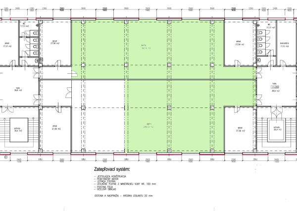 Prenájom priestorov v polyfunkčnej budove, Považská Bystrica