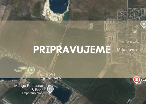 PRIPRAVUJEME: Stavebné pozemky Miloslavov