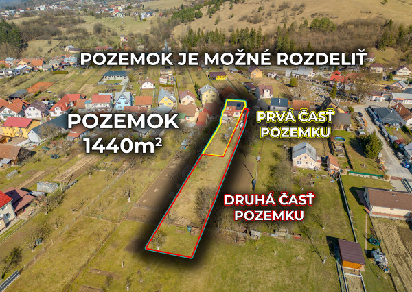 Rodinný dom na predaj v obci Radoľa