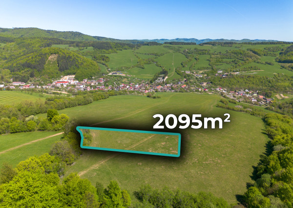 IBA U NÁS! Rekreačný pozemok pod lesom s výhľadom na Zubák