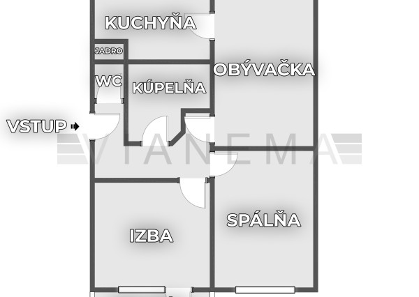 IBA U NÁS! Znížená cena! 3 izbový byt s loggiou, Rožňava