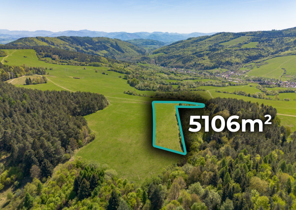 IBA U NÁS! Pozemok na rekreáciu s výhľadom nad obcou Zubák