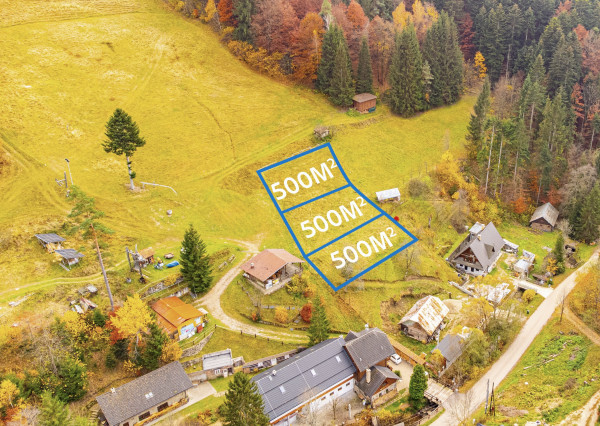 IBA U NÁS! Stavebný pozemok s výhľadom-SKI Čertov, Lazy p.M.