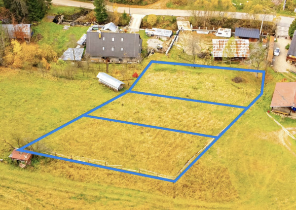 IBA U NÁS! Stavebný pozemok s výhľadom-SKI Čertov, Lazy p.M.