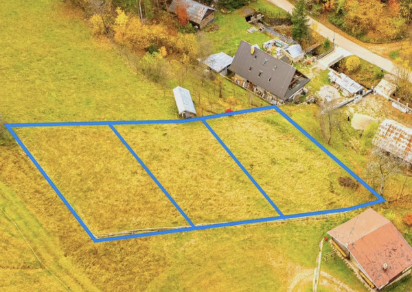 IBA U NÁS! Stavebný pozemok s výhľadom-SKI Čertov, Lazy p.M.