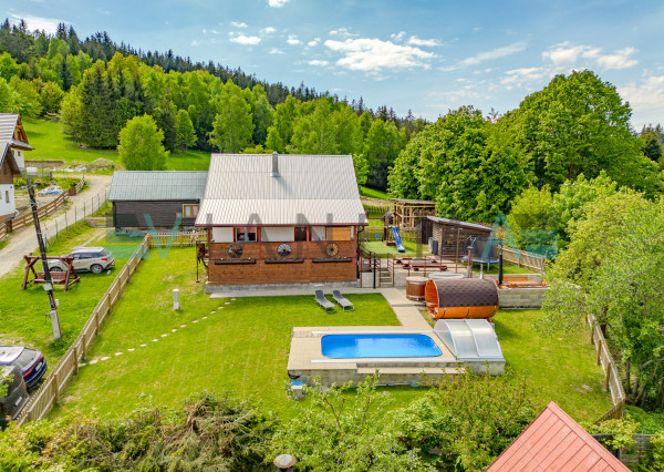 IBA U NÁS! Wellness chata so súpisným číslom na hranici SR/ČR