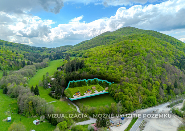 IBA U NÁS! Pozemok na stavbu chaty s výhľadom nad Belušou