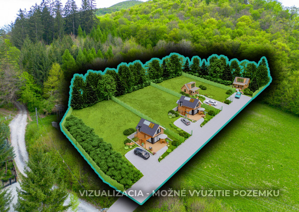 IBA U NÁS! Pozemok na stavbu chaty s výhľadom nad Belušou