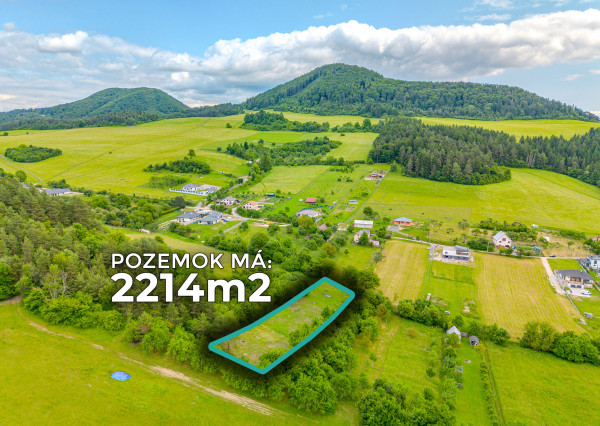 IBA U NÁS! Na predaj rekreačný pozemok v obci Udiča.