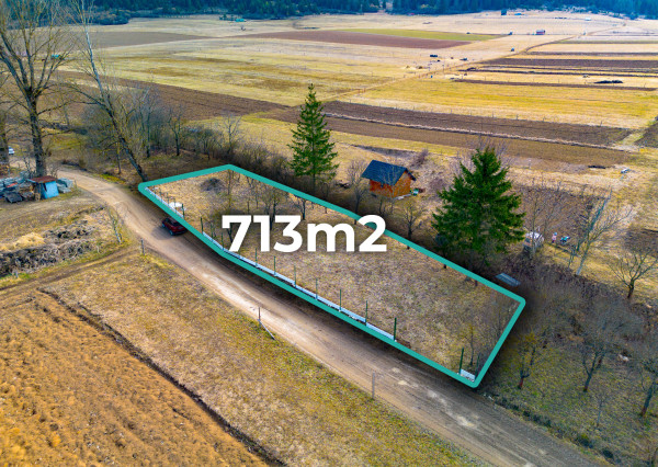 IBA U NÁS! na predaj pozemok v obci Ďurčina, okres Žilina