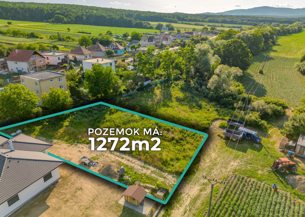 IBA U NÁS! Pozemok na dom v prírodnom prostredí obce Šišov