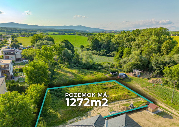 IBA U NÁS! Pozemok na dom v prírodnom prostredí obce Šišov