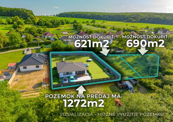 IBA U NÁS! Pozemok na dom v prírodnom prostredí obce Šišov