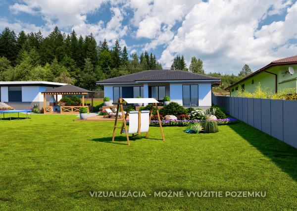 IBA U NÁS! Na predaj stavebný pozemok Čadca-Milošová