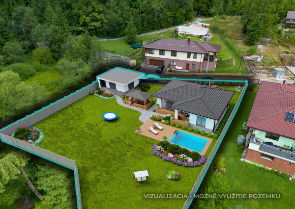 IBA U NÁS! Na predaj stavebný pozemok Čadca-Milošová