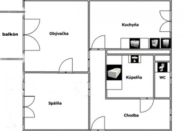 PRIPRAVUJEME Na predaj 2-izbový byt s balkónom, Košice