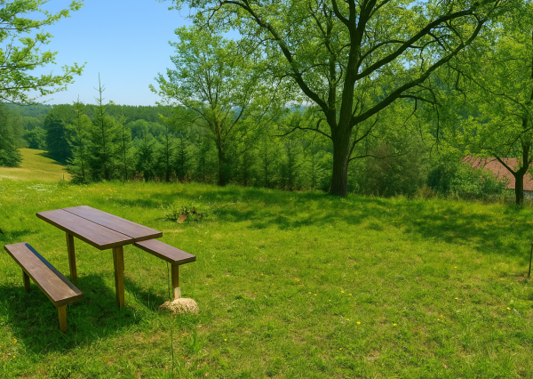 Stavebný pozemok pod lesom na predaj - Haluzice pri N.Meste