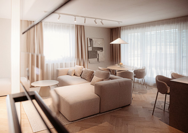 IBA U NÁS! Veľkorysý 4-izbový byt s terasou Pod Vinicou