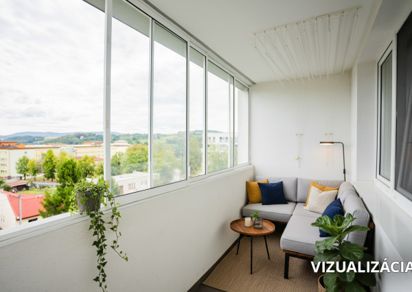 IBA U NÁS! ZNÍŽENÁ CENA! 3 izbový byt, loggia, Bardejov