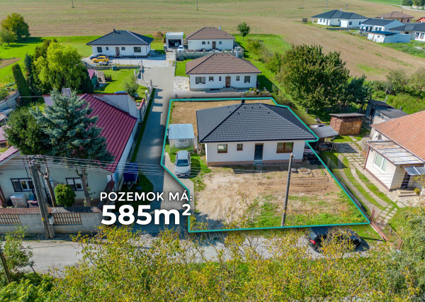 IBA U NÁS! Na predaj 3izbový dom v Pečeňanoch, 585m2, BNB