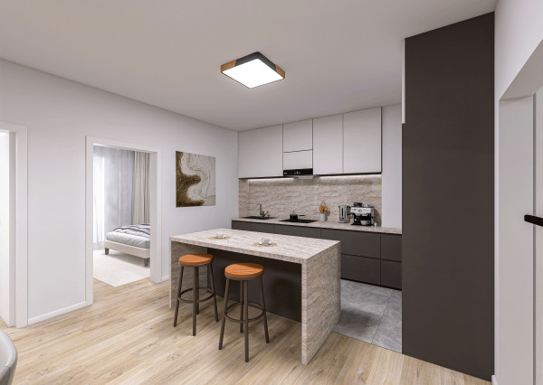 IBA U NÁS! Byt ako dom, 4 izby terasa a pozemok 450m2