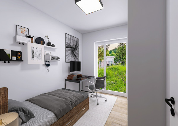 IBA U NÁS! Byt ako dom, 4 izby terasa a pozemok 450m2